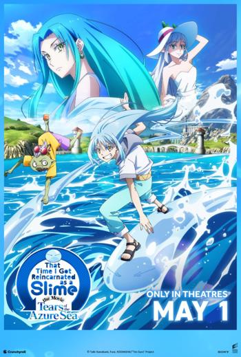 Slime the Movie: Tears of the Azure Sea (Japanese) movie poster